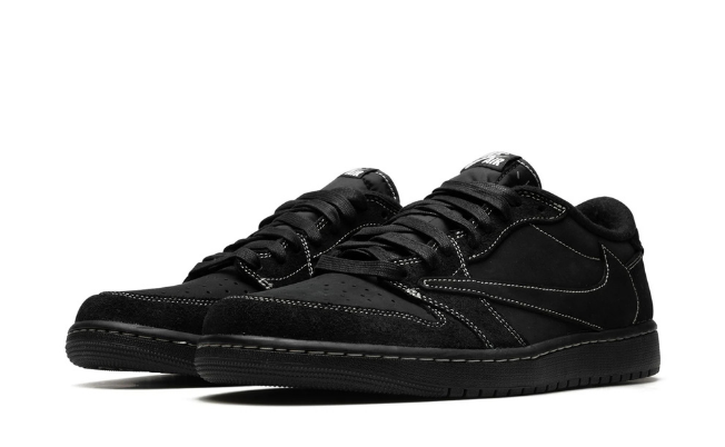 Air Jordan 1 Retro Low Travis Scott Black Phantom - obrazek 2