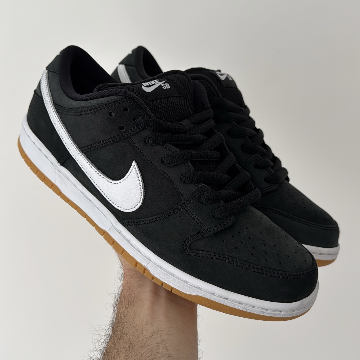 Nike SB Dunk Low Pro Black Gum ISO