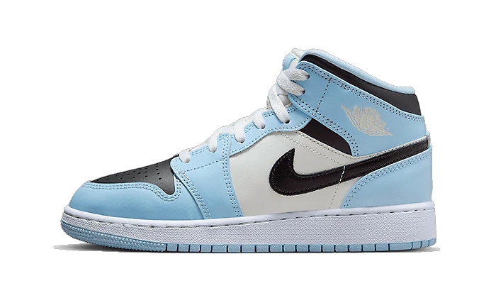 Air Jordan 1 Mid Ice Blue (GS)