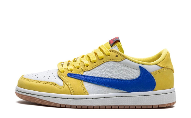 Air Jordan 1 Retro Low OG SP Travis Scott Canary