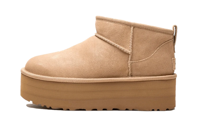 UGG Classic Ultra Mini Platform Boot Sand