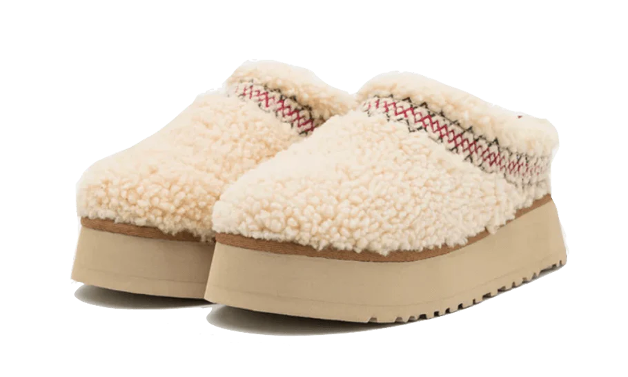 UGG Tazz Slipper Heritage Braid Natural - obrazek 2