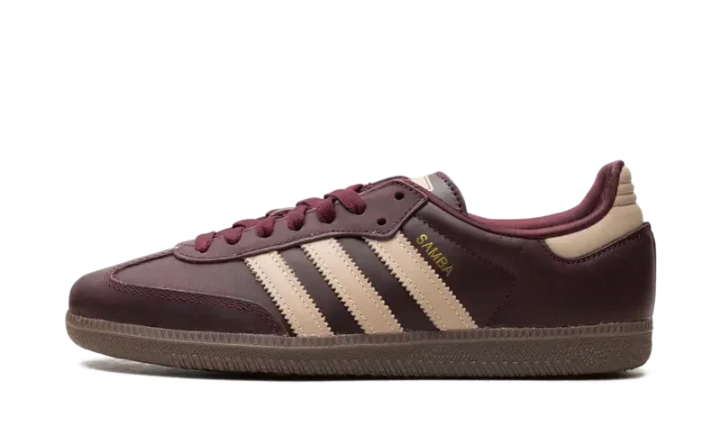 Adidas Samba OG Maroon Crystal Sand