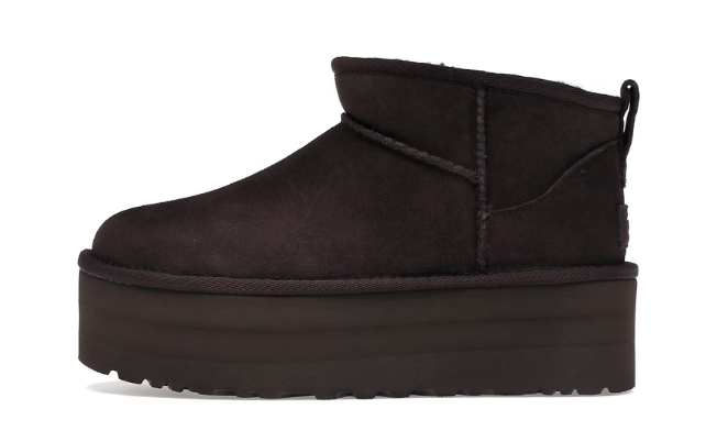 UGG Classic Ultra Mini Platform Burnt Cedar