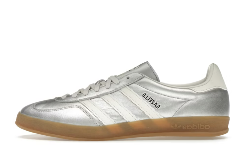 Adidas Gazelle Indoor Silver Metallic Core White