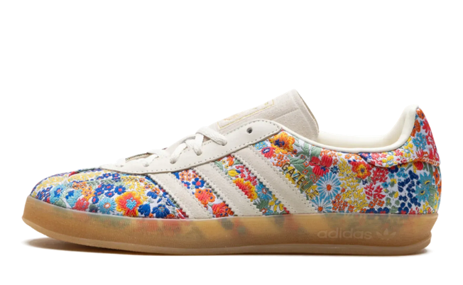 Adidas Gazelle Indoor Liberty London Floral Embroidery