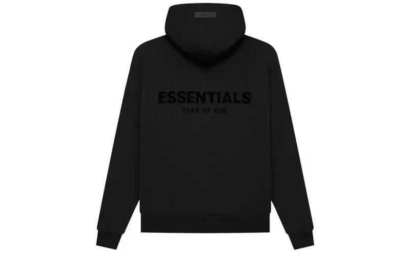 Fear Of God Essentials Pullover Chest Logo Hoodie Stretch Limo/Black