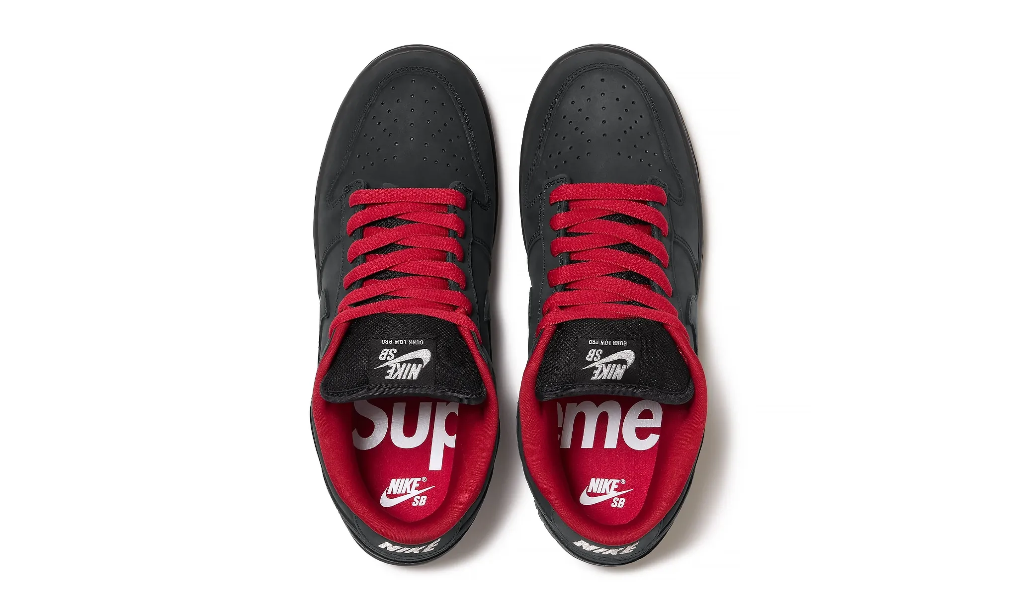 Nike SB Dunk Low Supreme 94 Black - obrazek 3