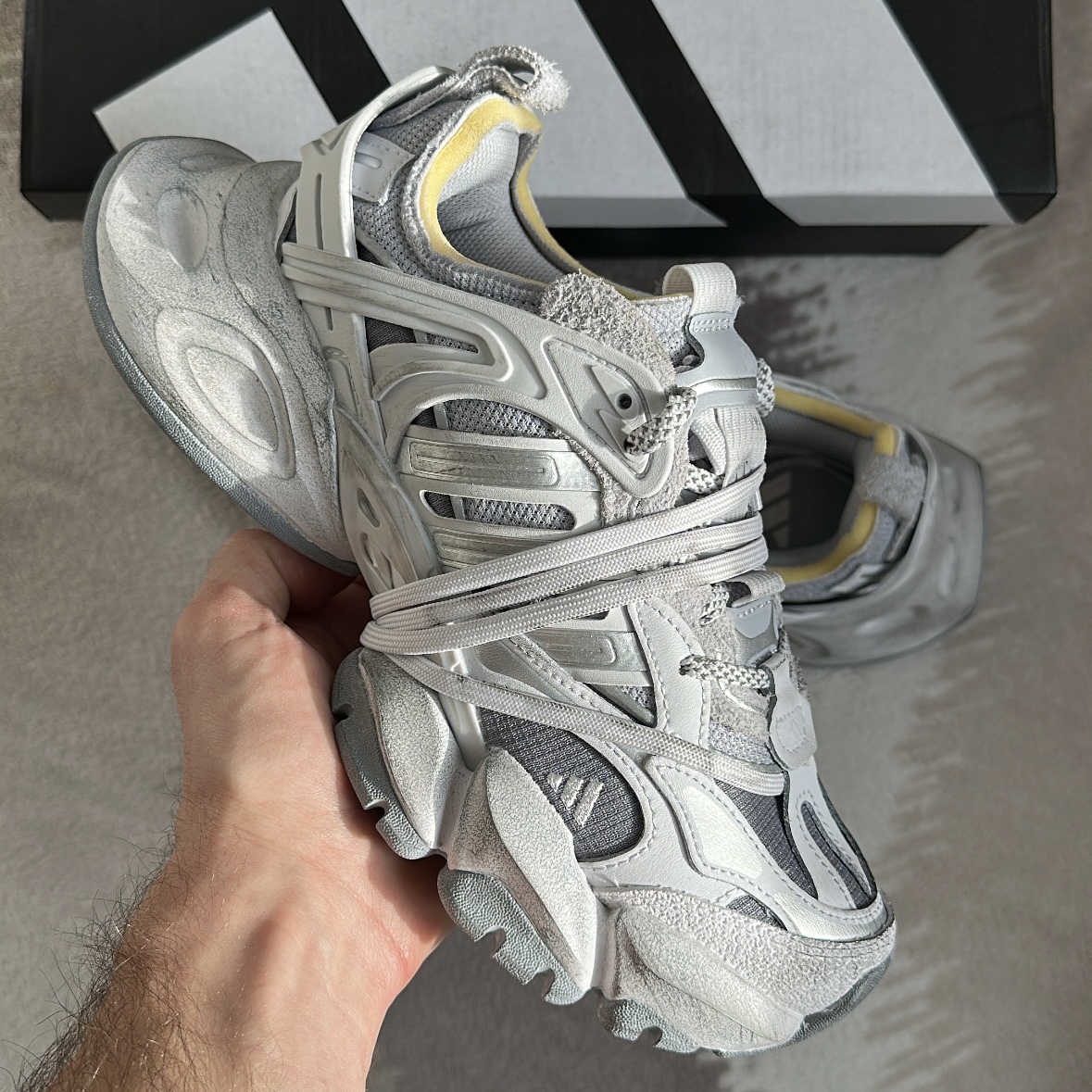 Adidas XLG Runner Deluxe Gray