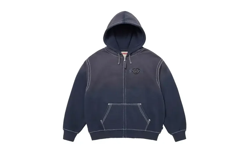 Supreme Box Logo Hooded Sweatshirt Sweatshirt (FW24) Navy