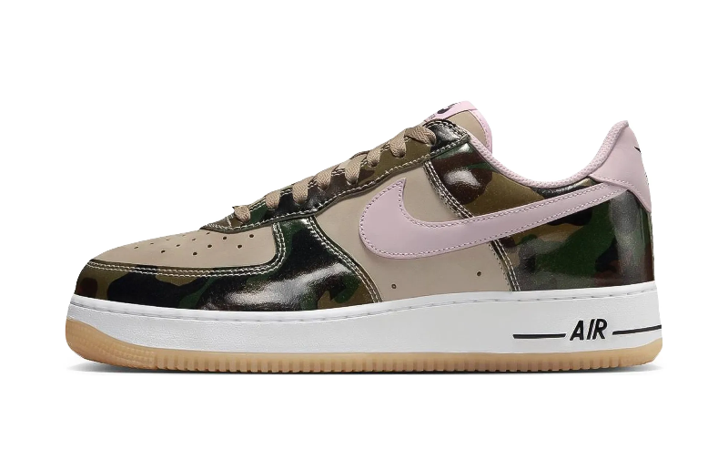 Nike Air Force 1 Low '07 LV8 Patent Camo Pink