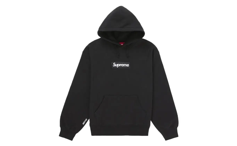 Supreme Box Logo Hooded Sweatshirt Black (FW25)