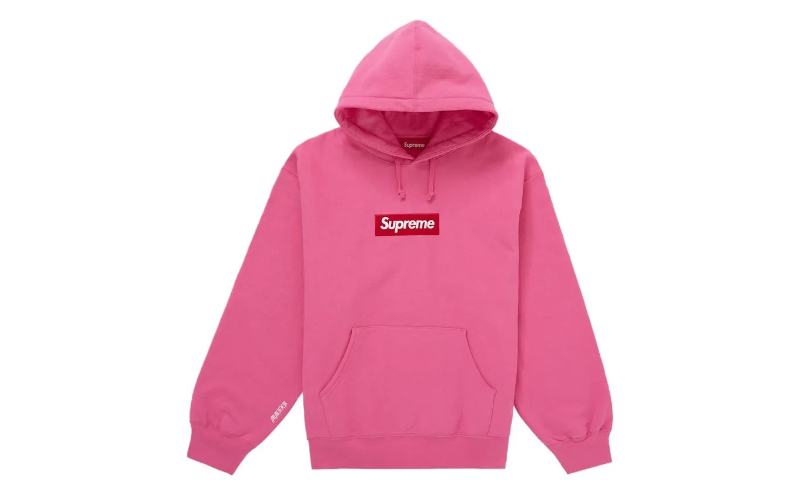 Supreme Box Logo Hooded Sweatshirt Magenta (FW25)
