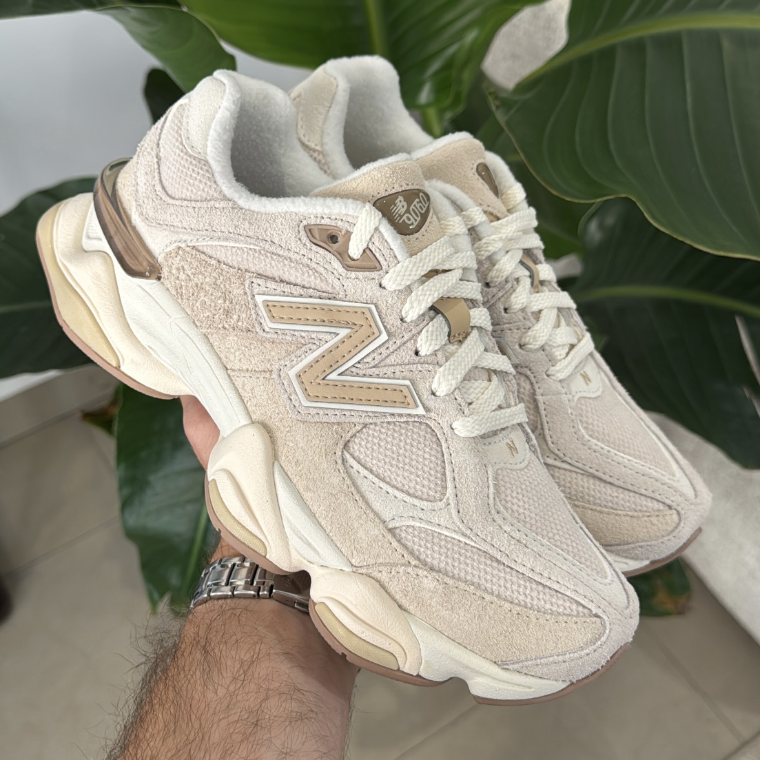 New Balance 9060 Bisque Sea Salt
