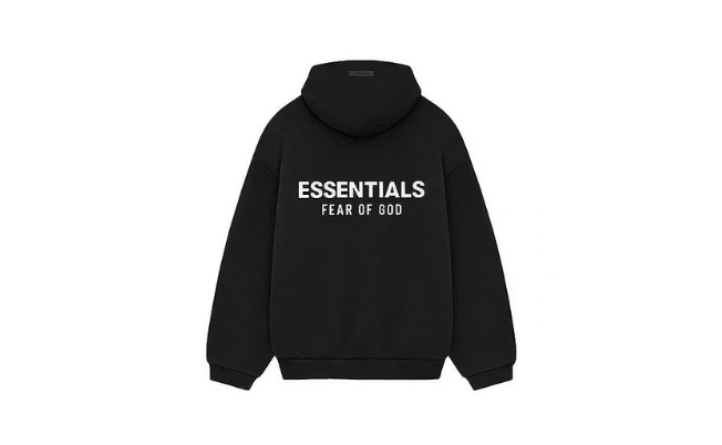 Fear of God Essentials Fleece Hoodie Black