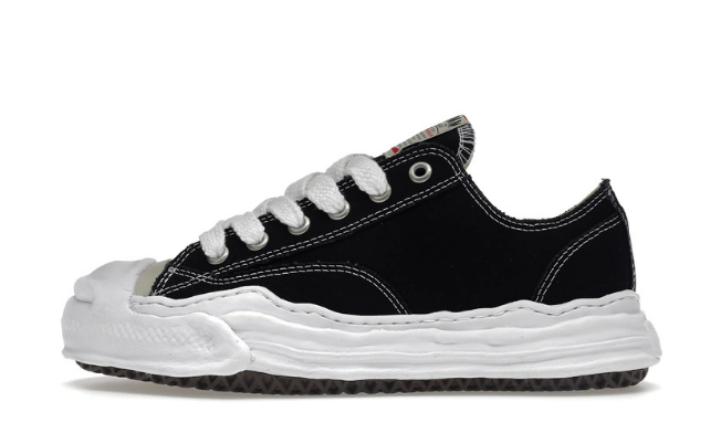 Maison Mihara Yasuhiro Hank OG Sole Canvas Low Black