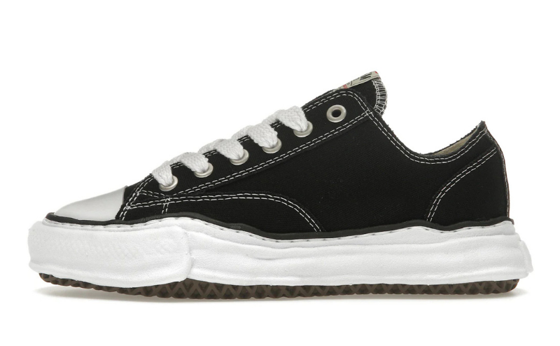 Maison Mihara Yasuhiro Peterson OG Sole Canvas Low Black