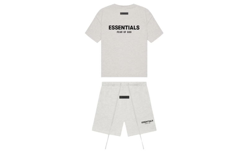Fear of God Essentials Summer Set Light Oatmeal