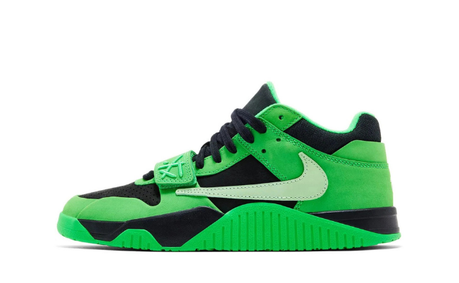 Air Jordan CJ1 T-Rexx Travis Scott Green Spark