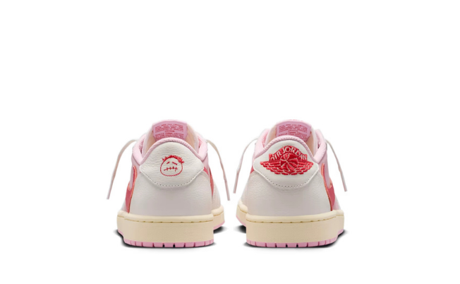 Air Jordan 1 Retro Low OG SP Travis Scott Sail Tropical Pink