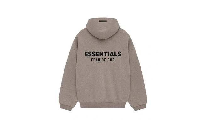 Fear of God Essentials Fleece Hoodie Heather Gray