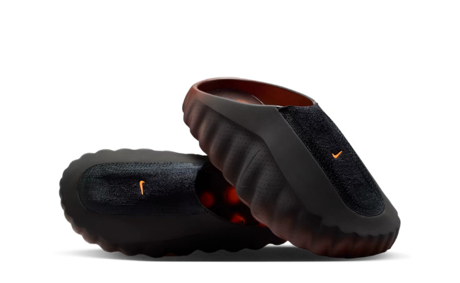 Nike Mind 001 Flyknit Slide Bronze Eclipse Total Orange