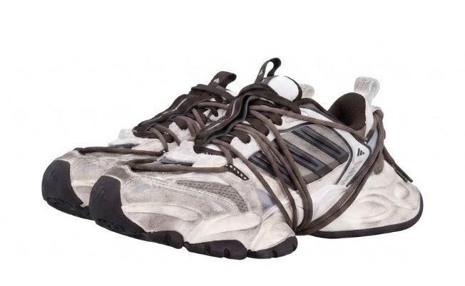 Adidas XLG Runner Deluxe 2.0 Off White Aurora Coffee