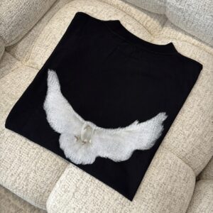 Yeezy Gap Engineered by Balenciaga Dove 3/4 Sleeve Tee Black